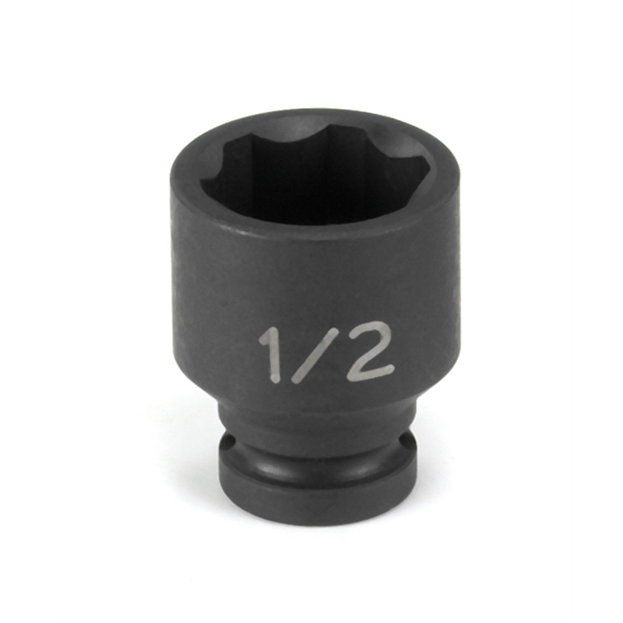 Grey Pneumatic Impact Socket — 4mm, 1/4in. Drive, 6-Point, Chrome-Molybdenum, Model# GRE904MS